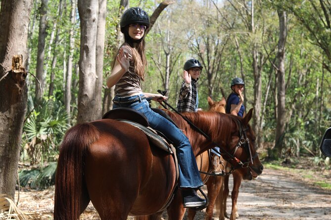 1 Hour Guided Horseback Trail Ride Rock Springs Run State Reserve - Key points to know before you book