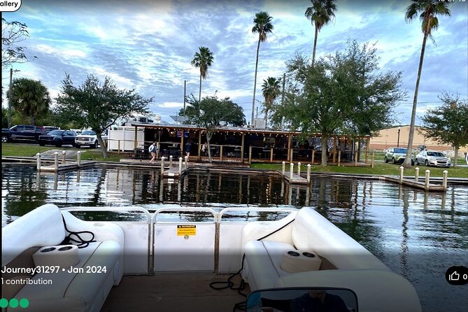 1 Hour Scenic Pontoon Day Cruise - Lake Eloise and the view toward Legoland