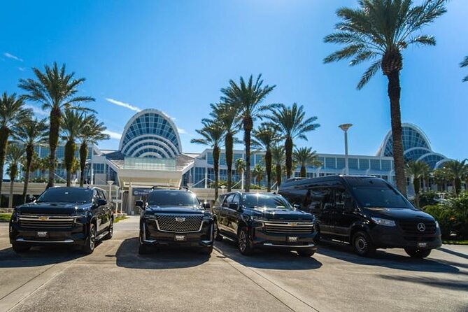 14 Passengers Van private Transfer to/From Port Canaveral One Way - The airport pickup and luggage handoff