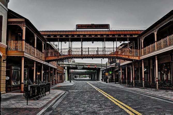 2 HR Interactive Walking Ghost Tour in Downtown Orlando - Church Street Station after dark
