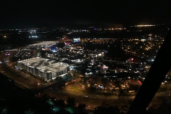 After-hours 23 Miles Private Helicopter Tour Orlando Theme Parks - What the view gives you, and what it does not