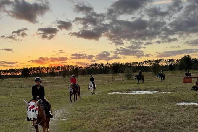 Champagne and Charcuterie Sunset Trail Ride - The park setting is worth the trip from Orlando