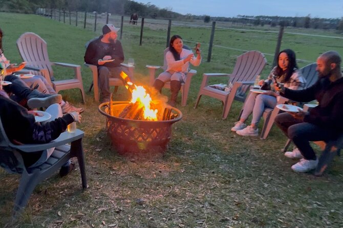 Champagne and Charcuterie Sunset Trail Ride - Weather can change the plan