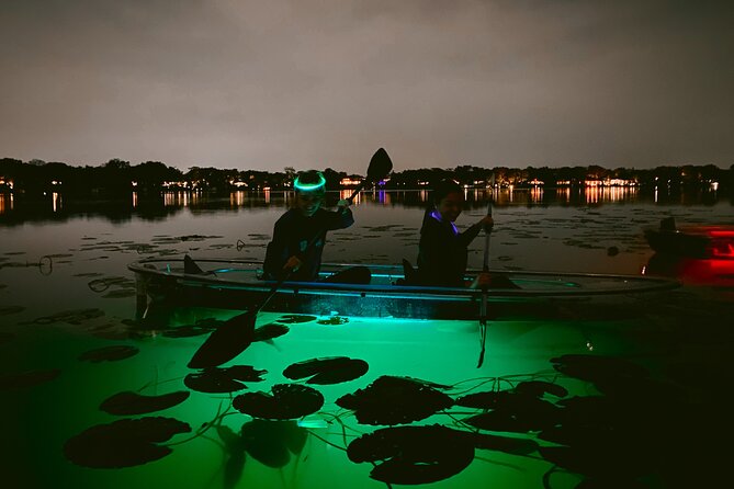 Clear Kayak Glow in the Dark Tour Through Winter Park - Who will enjoy this most