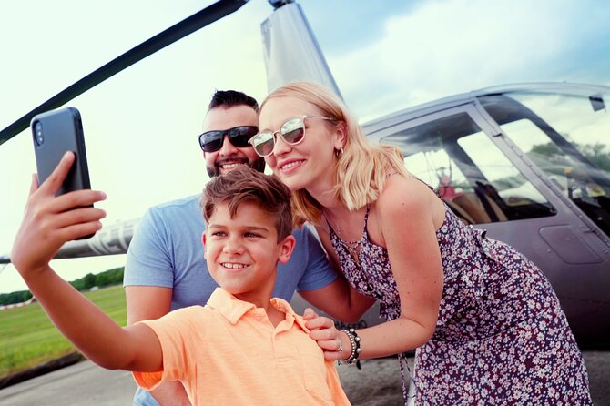Day 16 miles Private Helicopter Tour over Fun Spot - The possible glimpse of Celebration and Disney