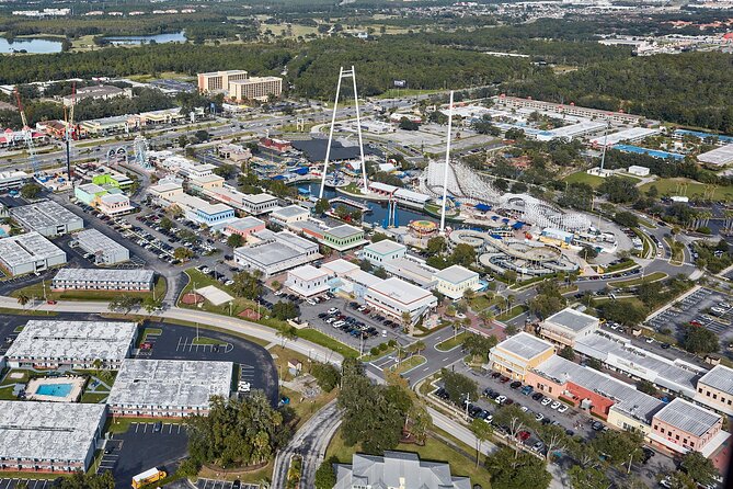 Day Flight 48 Miles Helicopter Tour over Theme Parks & Downtown - Downtown Orlando, Lake Eola, and the sports venues