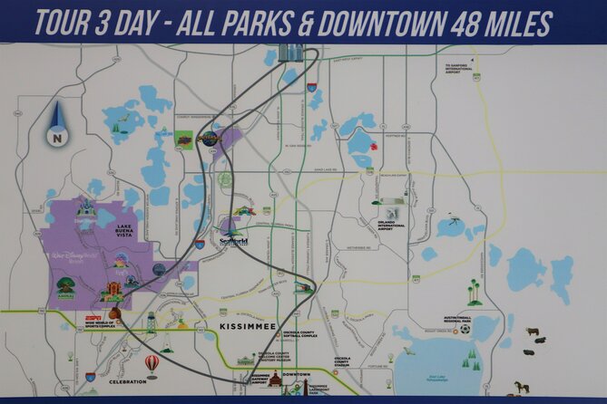 Day Flight 48 Miles Helicopter Tour over Theme Parks & Downtown - Kissimmee and the opening minutes