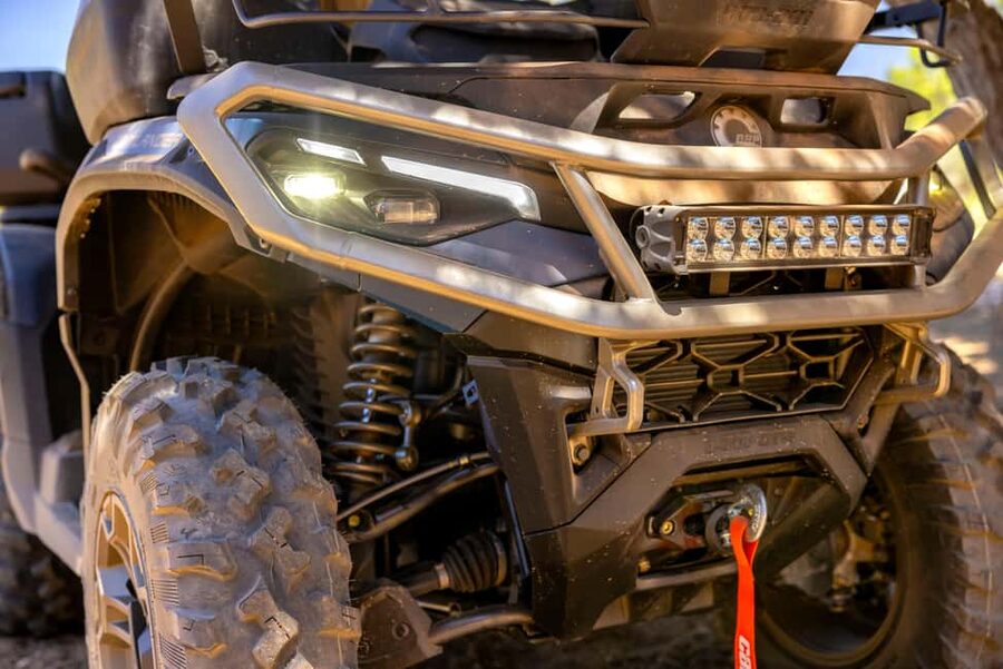 Florida: ATV Off-Road Experience with Safety Gear - Setting off on a double-seat ATV