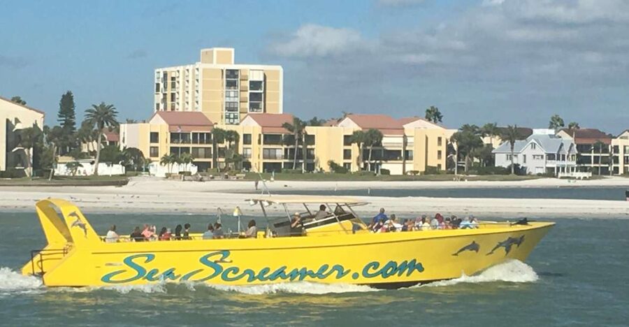 From Orlando: Day Trip to Clearwater with Sea Screamer Ride - The Sea Screamer ride: speed, spray, and dolphins