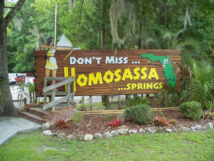 From Orlando: Manatee Snorkel Tour with Lunch & Hotel Pickup - Homosassa Springs gives the day a second focus