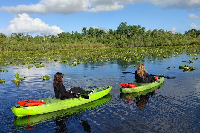Guided Kayaking Manatee Tour near Orlando - Getting settled in the kayak