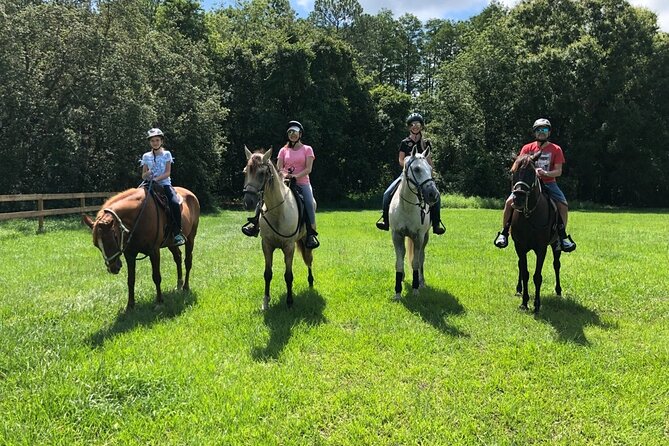 Horseback Ride on Scenic Lake Louisa Trails - The timing rule is not a small matter