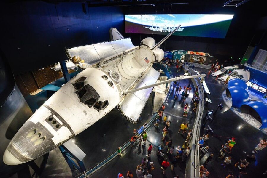 Kennedy Space Center Day Trip with Chat with an Astronaut - Atlantis, Rockets, and the Shuttle Launch Experience