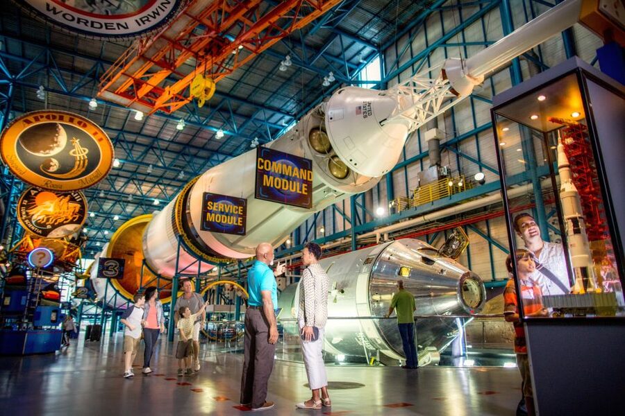 Kennedy Space Center: Full-Day Tour with Airboat Safari Ride - IMAX, moon rocks, and space ice cream
