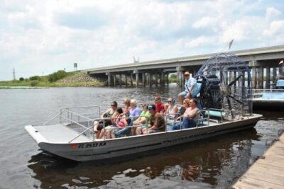 Kennedy Space Center with Airboat Ride Swamp Boat