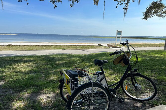 Kissimmee and St. Cloud Beach Tour on All Electric Trike (4 hrs.) - St. Cloud Lakefront Park and its sandy beach