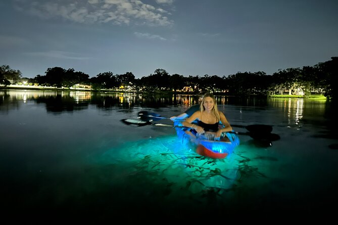 LED Glow in the Dark Clear Kayak or Paddleboard in Paradise - Guides, stories, and the beginner lesson