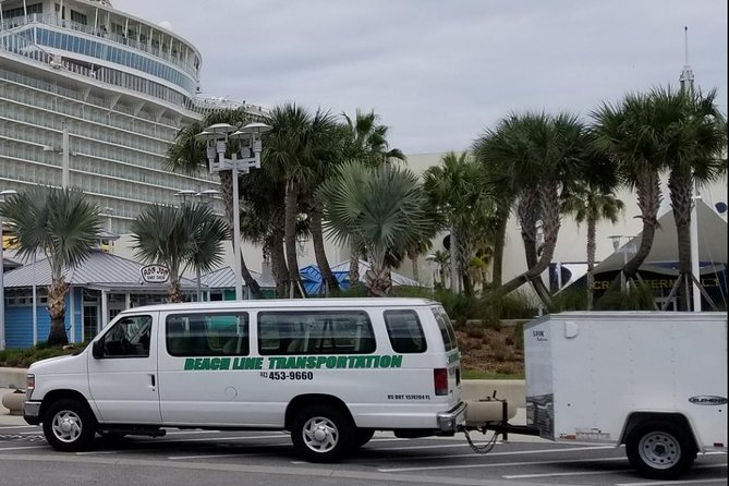 MCO airport/hotels to and from Port Canaveral/Cocoa Beach (One Way Private) - Key points to know before booking