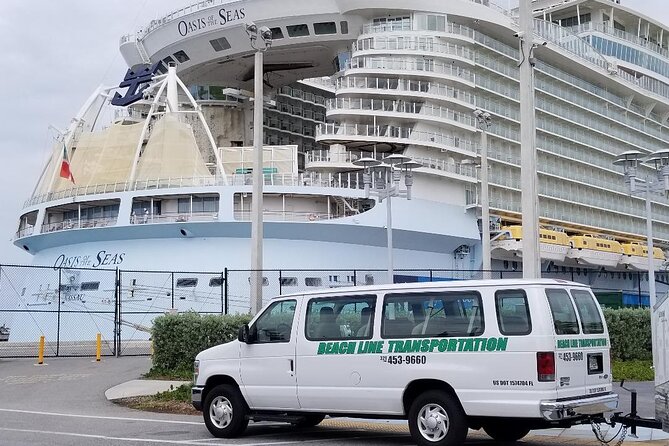 MCO airport/hotels to and from Port Canaveral/Cocoa Beach (One Way Private) - Why the private vehicle matters for cruise groups