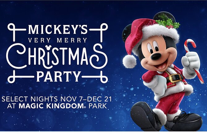 Mickey's Very Merry Christmas Party at the Magic Kingdom - Five holiday hours inside Magic Kingdom