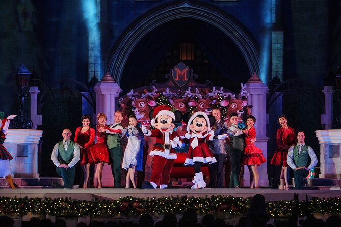 Mickey's Very Merry Christmas Party at the Magic Kingdom - The party begins with a festive change of pace