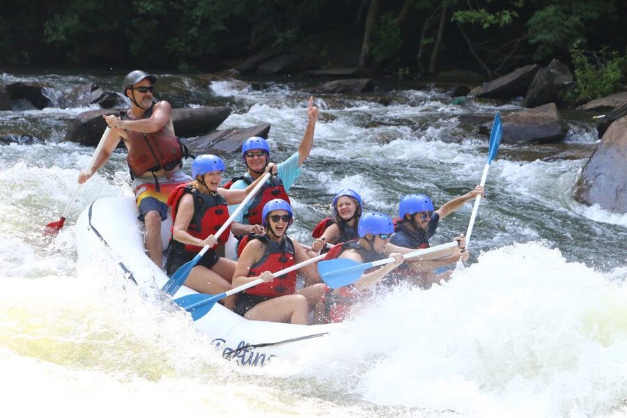 Middle Ocoee River Whitewater Rafting Trip - Most Popular - Guides Ben, Sydney, and the human side of the trip