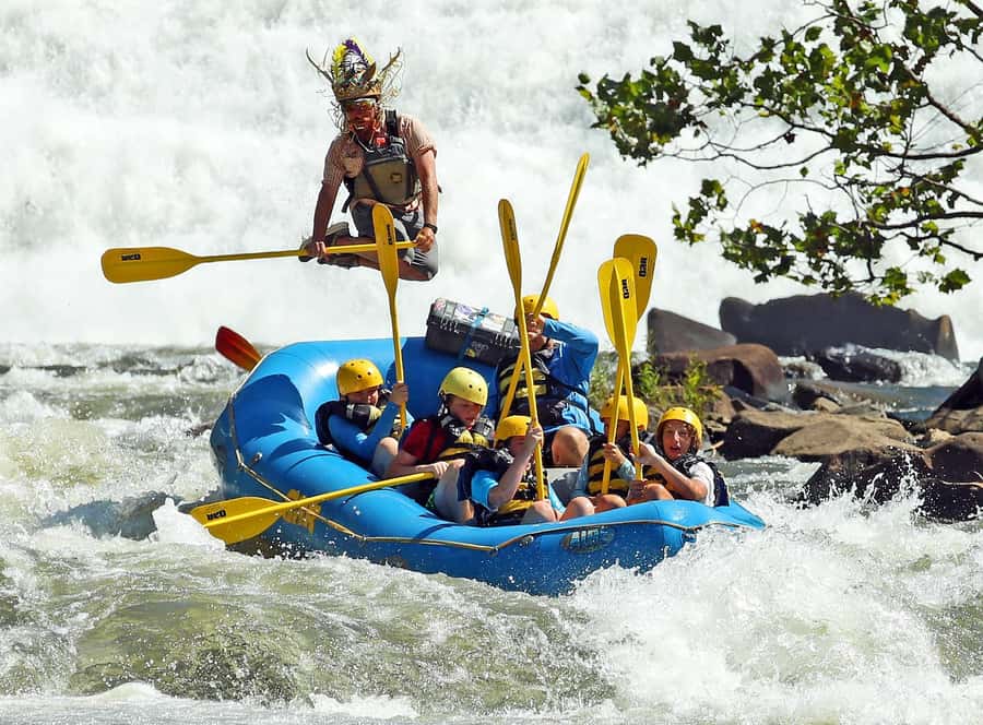 Middle Ocoee Whitewater Rafting - Top Rated - Getting fitted with gear and learning the basics