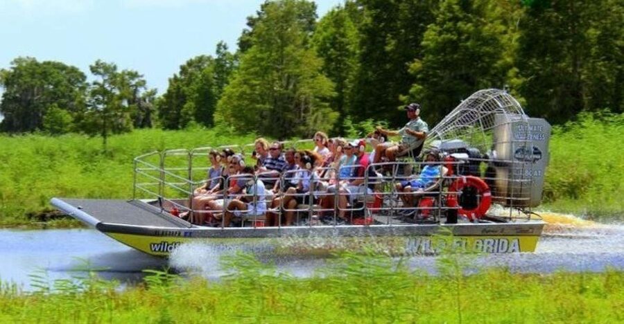 Orlando: Airboat Ride Tour with Hotel Pickup - Exploring the airboat park after the ride