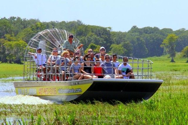 Orlando: Airboat Ride Tour with Hotel Pickup - The airboat ride across a working lake system