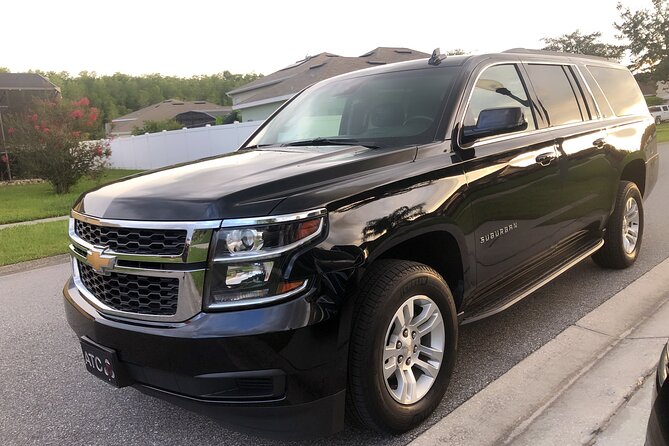 Orlando Airport MCO and Hotels to Port Canaveral Luxury SUV - Starting at Orlando International Airport