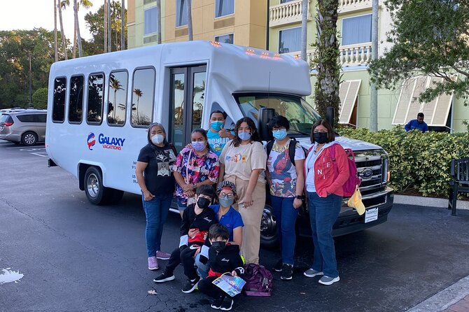 Orlando Airport MCO Shuttle to Lake Buena Vista Resort Area - Delays, infants, and shared-service limits