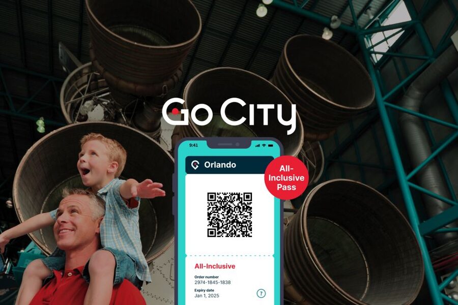 Orlando: All-Inclusive Pass with Kennedy Space Center - App use, ticket counters, and timing