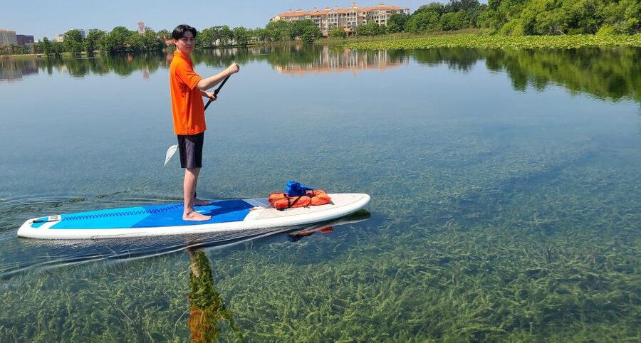 Orlando: Clear Kayak and Paddleboard 2-Hour Rental - The second lake brings more natural views