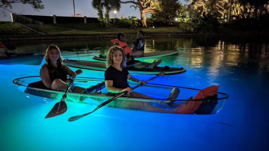 Orlando: LED Night Glow Clear Kayak or Paddleboard Tour - Why this nighttime paddle feels different