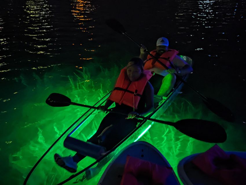 Orlando: LED Night Glow Clear Kayak or Paddleboard Tour - Choosing between the clear kayak and paddleboard