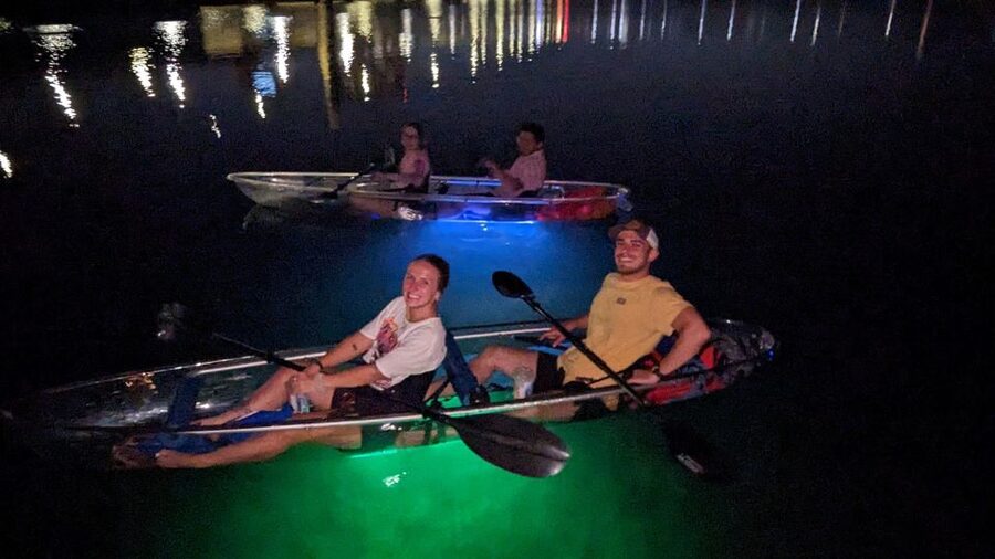 Orlando: LED Night Glow Clear Kayak or Paddleboard Tour - Starting at the Russell’s boat ramp