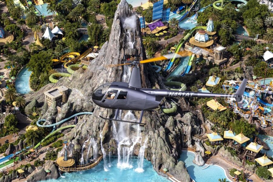 Orlando: Narrated Day Helicopter Flight Over Theme Parks - Seeing Orlando from above changes the whole picture