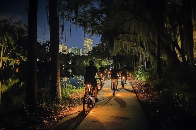 Orlando Night Bike Tour: A Fun Ride Thru the City’s Nightlife - Church Street shows Orlando’s old rail-town side
