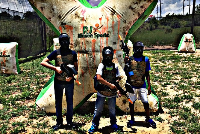 Orlando Paintball Experience - Getting ready with RJ’s instruction