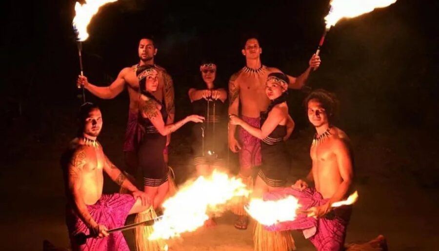 Orlando: Polynesian Fire Luau with Dinner and Live Show - Live band, hula, chants, and island dances