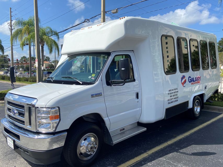 Orlando: Shuttle Service from MCO Airport to Disney Hotels - A 40-minute ride with few scheduled stops