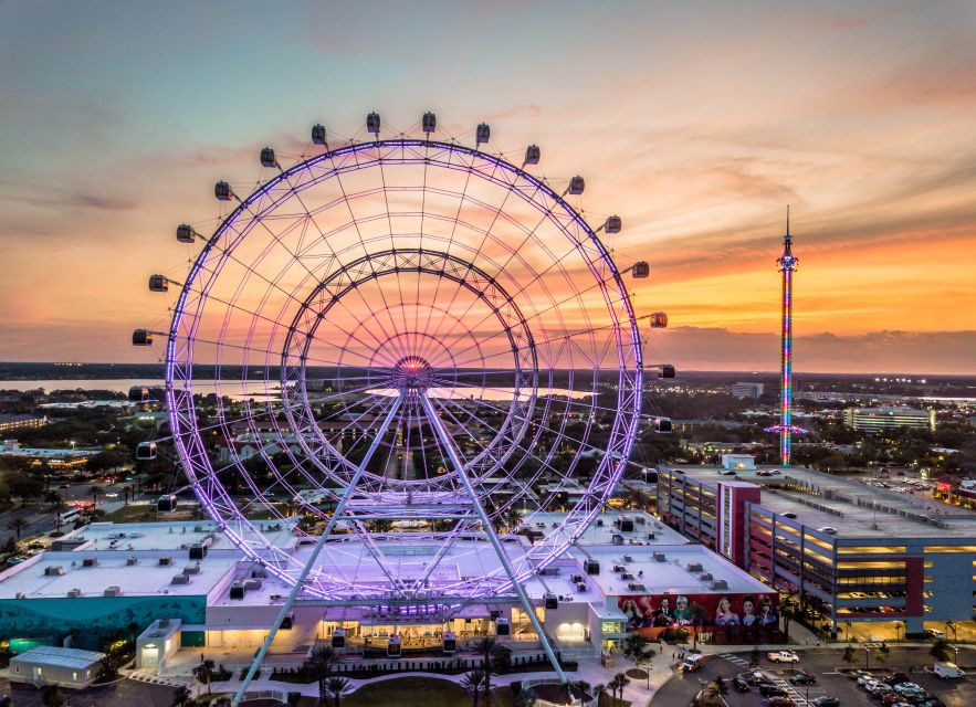 Orlando: The Orlando Eye with Optional Attraction Tickets - Getting to ICON Park and managing the queue