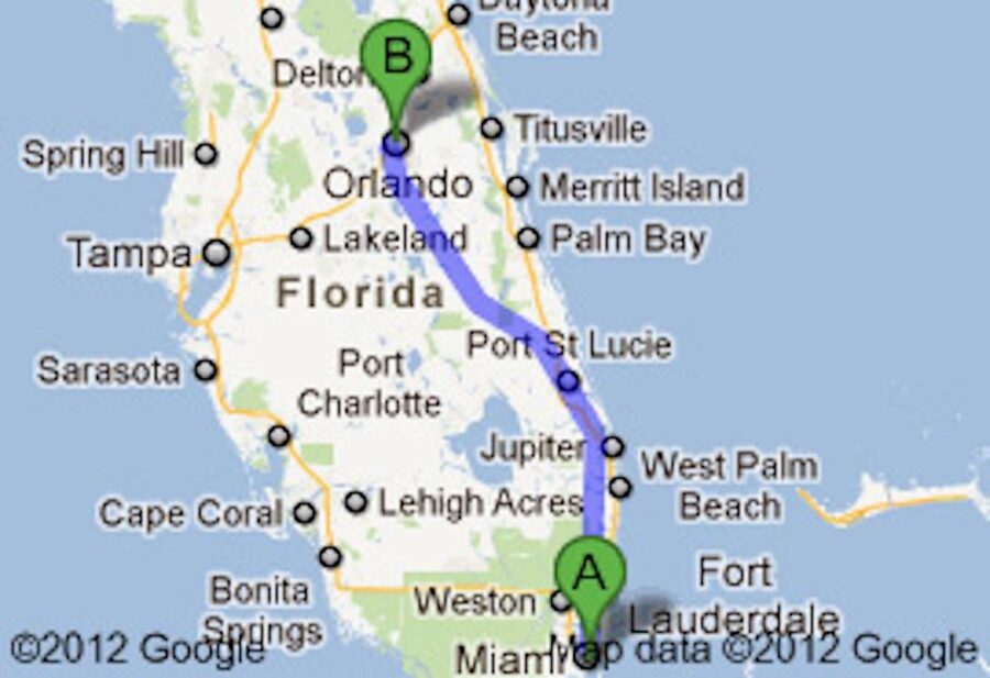 Orlando to Miami Shuttle: One-Way Trip - This is not a sightseeing tour