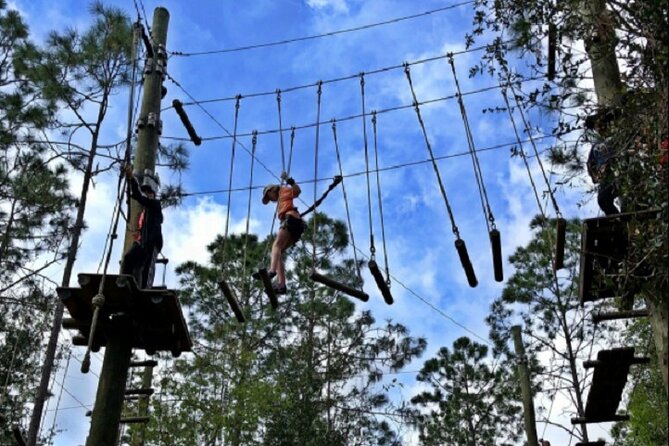 Orlando Tree Trek Adventure Park - Your first 30 minutes: waiver, harness, and practice