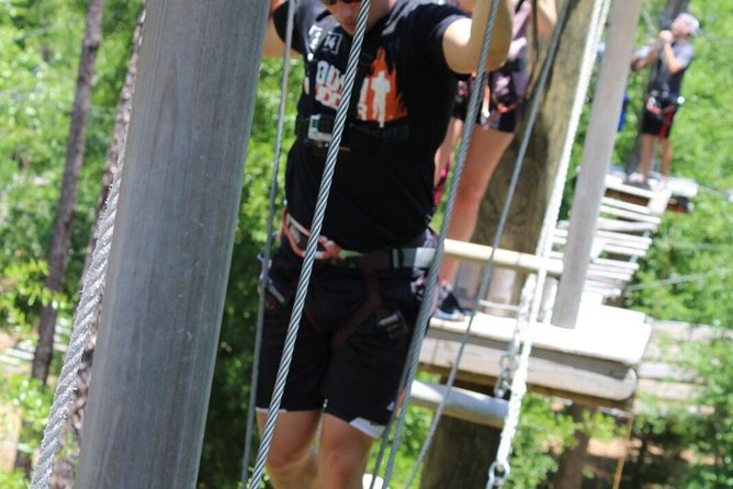 Orlando Tree Trek Adventure Park - The harder routes: where fitness counts