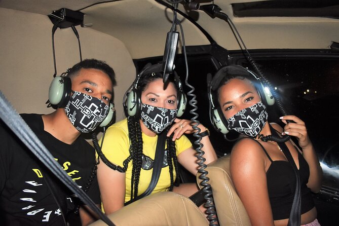 Private Helicopter After-hours 48 Miles Tour Theme Parks&Downtown - Sunset, darkness, and the phrase after-hours