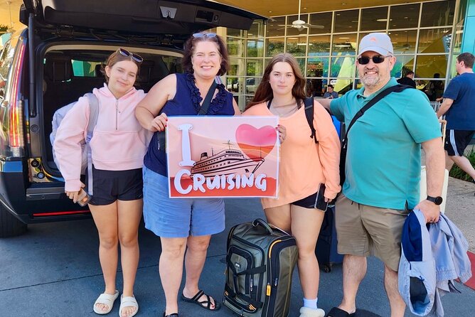 Private Oneway Pick Up from Port Canaveral to Orlando Int Airport - Communication is the service’s real strength