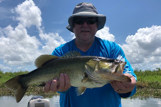 Private Pontoon Fishing Charter on Lake Tohopekaliga in FL - Bob Makinson Aquatic Center and the return to shore