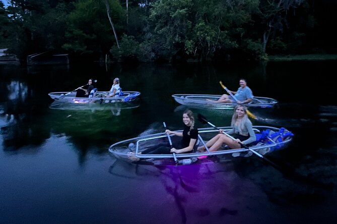 Rainbow Springs: Clear Kayak Sunset & Glow Tour - Why the Clear Kayak Changes the Rainbow River Experience