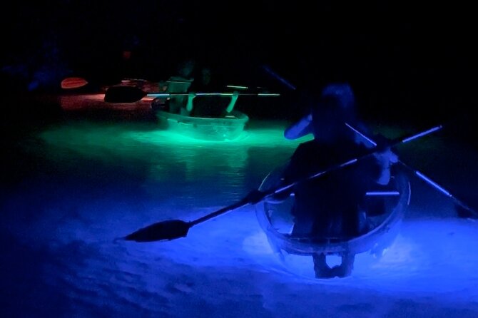 Rainbow Springs: Clear Kayak Sunset & Glow Tour - From KP Hole to the Sunset Paddle